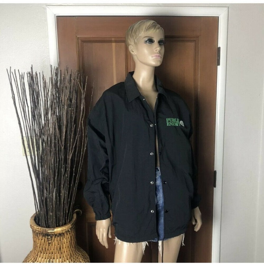 Vintage 90's Rock Embassy Public Enemy Jacket - Picture 4 of 6